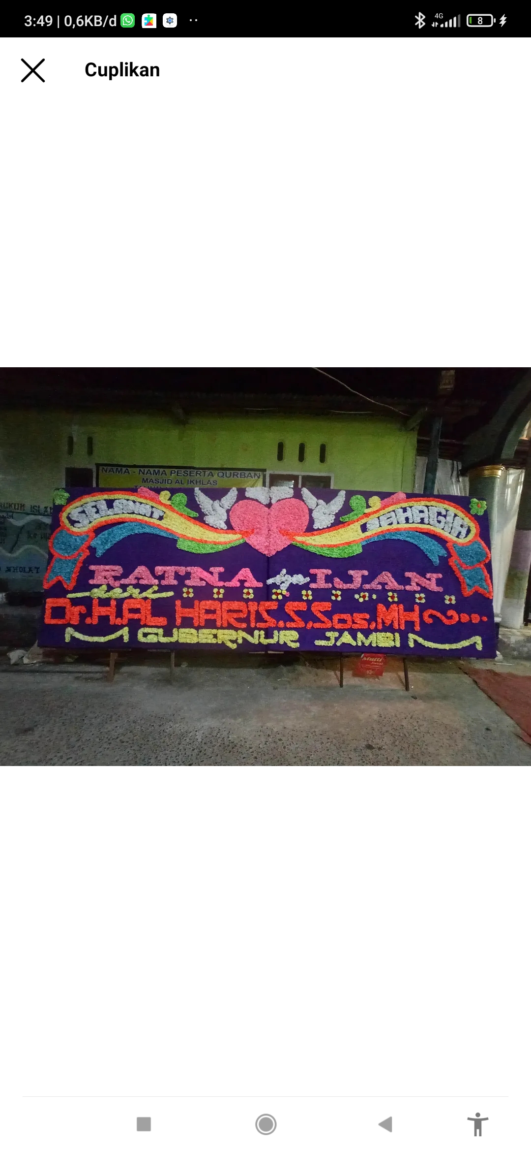Papan ucapan suyok