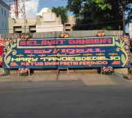 Papan Karangan/Ucapan Bunga (Papan Florist)