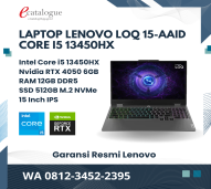 Laptop LENOVO LOQ 15 I5 13450HX RTX4050