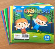 origami sedang 14 x 14