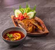 bebek saus (paha) lauk