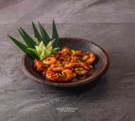 sambal udang pete lauk