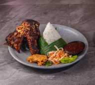paket bebek bakar mertua (dada)