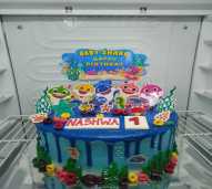 Cake Ulang Tahun baby Shark