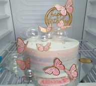 Cake Ulang Tahun Bola/kupu2