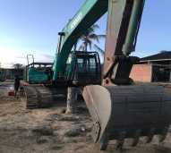 Maintenance Excavator Kobelco Kec. Berbak
