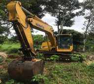 Maintenance Excavator Komatsu PC 160 LC Kec. Geragai