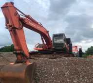 Maintenance Excavator Hitachi 210 MF Kec. Mendahara Hulu