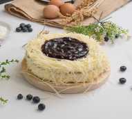 Kunafe Blueberry Cheese