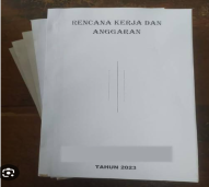 Cetak Rancangan perubahan renja