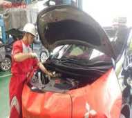 JASA BUKA PASANG AS RODA BELAKANG X-PANDER