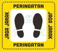 SETIKER JAGA JARAK KAKI