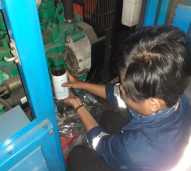 Jasa pemeliharaan dan bongkar servis Genset 450Kva