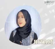 Pashmina Silk Malay-Hitam