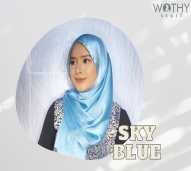 Pashmina Silk Malay-Sky Blue