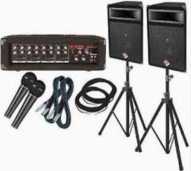 Sewa Soundsystem 2500 watt & mic 6 chanel